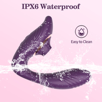 Klitoris-Saugvibrator Klitoris-Stimulator Silikon Weibliches Erwachsenen-Masturbations-Dildo Sexspielzeug Frau Stöhnende Vibration