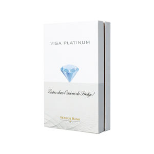 Boîte à couvercle <span class=keywords><strong>amovible</strong></span> en carton blanc Boîte cadeau de luxe en papier doré avec plateau en mousse - Product Image 3