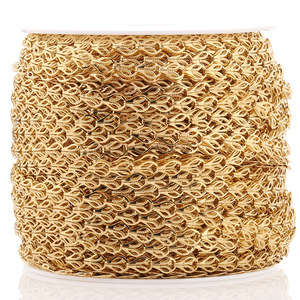 Chaîne en acier inoxydable à motif queue de phénix, plaquée or, accessoires vestimentaires, bijoux pour femmes, chaîne faite à la main H1564 - Product Image 4