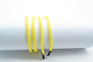 Custom Nylon/Cotton Coated Round Hollow Packaging with Plastic Tips Woven <b>Braided</b> <b>Cord</b> String Rope for Shoes Bags Garments - Product Image 2