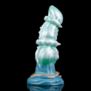 Jinyao Fallen Scale Dragon Fantasy Series Dildo Inflable de Silicona Premium con Base de Succión y Diseño Único con Púas - Product Image 2