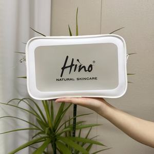 Custom logo Cosmetic <b>Bags</b> for Travel Durable Pu <b>Makeup</b> <b>Bag</b> clear Pvc <b>Bag</b> with Zipper Waterproof Cosmetic Pouch for Travel - Product Image 5