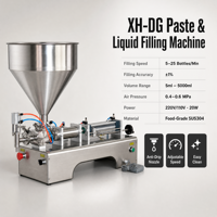 Machine à pâte semi-automatique personnalisée de haute précision pour les boîtes, les flacons, les bouteilles, les crèmes, les shampoings, les yaourts, les confitures, les sauces, les jus, la mayonnaise