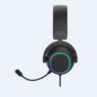 GL580 Vente en gros d'écouteurs USB filaires pour jeux vidéo sur PC Casque d'écoute avec microphone