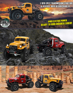 Aothoshi — voiture de course <span class=keywords><strong>RGT</strong></span> EX86181 RC, véhicule à télécommande professionnel, Buggy tout-terrain 1/10G 4WD, modèle RTR électrique 2.4 - Product Image 6