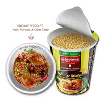 Chinesischen Großhandel Lange Lebensdauer Vegetarisch Günstige Niedrigen Natrium Fabrik Besten Preis Huhn Flavour Indomi Tasse Instant-nudeln
