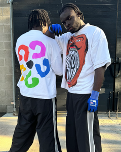 Shangshang nặng trọng lượng 100% <span class=keywords><strong>cotton</strong></span> DTG in t Áo sơ mi đầy đủ in đồ họa TEE cắt Boxy t Áo Sơ Mi Nam - Product Image 4