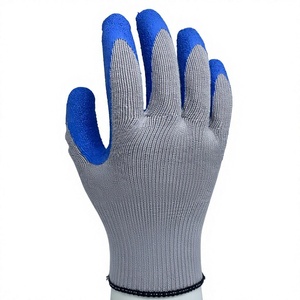 Guantes de Seguridad de Látex con Textura en los Dedos, Antideslizantes, con Puño de Punto, para Uso General, Sin Silicona, Sin Polvo, Duraderos - Product Image 5