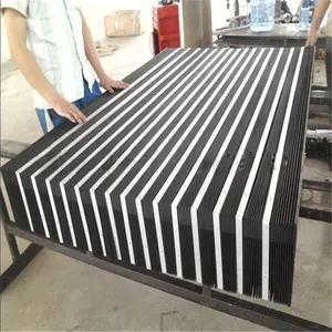 Linear Motion Guide Rail Type Dust Cover Rubber Bellows Dust Cover For Plasma Cutting Machine
