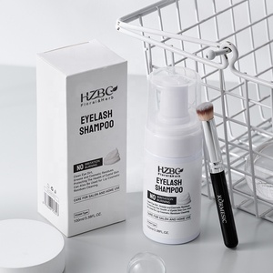 Kit de Champú Natural Personalizado para Pestañas con Cepillo para Extensiones de Pestañas, para Hidratar, Limpiar y Remover Maquillaje - Product Image 4