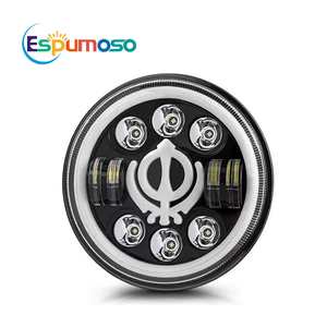 Faro Led redondo de 7 pulgadas para <span class=keywords><strong>Jeep</strong></span> Wrangler Jl, luz de 65W de la mejor calidad, precio barato, <span class=keywords><strong>2022</strong></span> <span class=keywords><strong>Patriot</strong></span>, novedad de <span class=keywords><strong>2022</strong></span> - Product Image 1