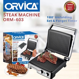 ORVICA 不粘涂层野营烧烤烤盘电烤盘家用和酒店用2800W ORM-603 - Product Image 6