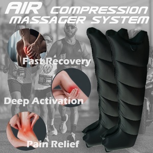 Sistema de terapia de recuperación de compresión de aire de 6 cámaras para aliviar el dolor muscular del atleta masajeador de piernas de compresión de aire - Product Image 2