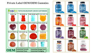 Ashwagandha + Creatina + Teanina Cápsulas Gummy Candy También podemos producir productos como suplementos de agua - Product Image 4