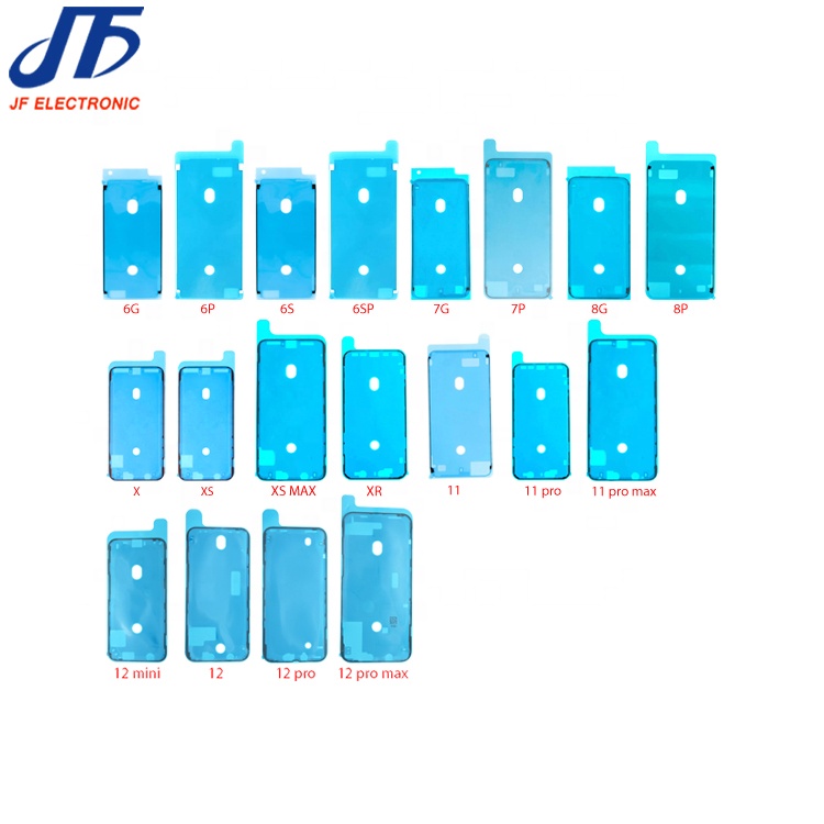 Водонепроницаемая клейкая лента-наклейка для iPhone X, 8, 8 plus, рамка для переднего корпуса ЖК-дисплея с сенсорным экраном