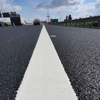 Peinture thermoplastique pour marquage routier à haute réflectivité et couleurs vives, fabricant chinois, poudre thermoplastique pour marquage routier