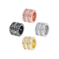 2023 nouveauté entretoises perles fabrication de bijoux Bracelet collier perles bricolage en gros CZ cylindrique entretoise breloques perles