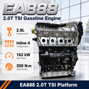 Conjunto de <span class=keywords><strong>Motor</strong></span> de Alto Rendimiento 2.0L TSI EA888 para VW <span class=keywords><strong>Golf</strong></span> Audi A4 A6 Passat Tiguan 162kW Gasolina, <span class=keywords><strong>Motor</strong></span> Completo - Product Image 1