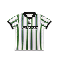 Camiseta Polo sublimada de fútbol con cuello en V vintage calle personalizada