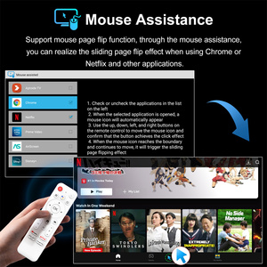 Boîtier TV intelligent Android 14.0 H96 MAX M1 PLUS RK3528 Wifi 6 BT5.4 Vidéo HD 8K Assistant vocal Lecteur multimédia Décodeur TV - Product Image 6