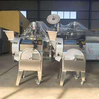 Industrie Vers Fruit Tomaat Mango Kubus En Plantaardige Wortel Okra Snijmachine Snijmachine Strip Chopper Snijmachine Voor Restaurants
