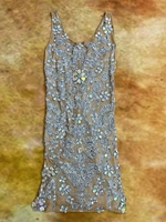 Robe mini à bretelles spaghetti en strass de cristal pour femme, grande taille, pour cocktail, banquet, soirée, tenue de club