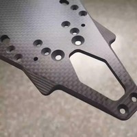 Plaque en fibre de carbone, usinage CNC de précision pour produits en fibre de carbone, cadre de drone sur mesure, découpe de plaque en carbone