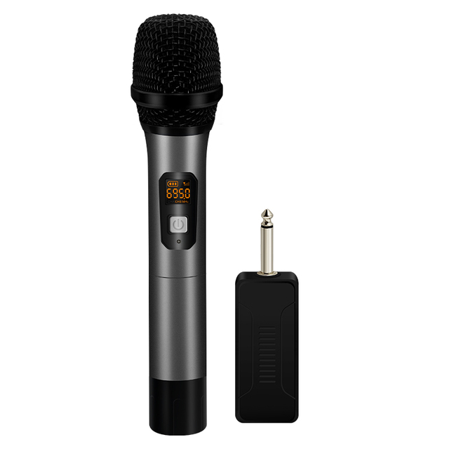 Xiexunda Universal U-stage Mic Wireless Microphone, One Single Ktv Singing Audio Handheld Microphone Uhf Wireless Microphone