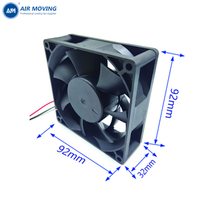 Nouveau ventilateur de refroidissement DC AM9232H12 92*92*32mm 12V/24V/48V à roulement à billes 4400 tr/min pour armoires industrielles - Product Image 3