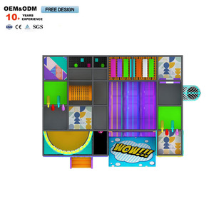 Gran Parque Infantil Interior para Niños Pequeños, Columpio, Área de Juegos Suave para Niños, Centro de Juegos Infantiles, Equipo de Juego Interior para Niños Todo en Uno - Product Image 3