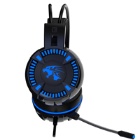 Casque de jeu filaire LED RGB pas cher pour PS4 / PC / TV / PS3 / Xbox