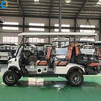 Robetaa Nouveaux Chariots de Golf 6 Places à Essence Importés de Chine avec Certification CE – Buggy de Golf à Vendre