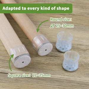 Pieds <span class=keywords><strong>de</strong></span> <span class=keywords><strong>chaise</strong></span> en <span class=keywords><strong>plastique</strong></span> à bout rond couvre pieds <span class=keywords><strong>de</strong></span> table d'extérieur capuchon <span class=keywords><strong>de</strong></span> jambe <span class=keywords><strong>de</strong></span> <span class=keywords><strong>chaise</strong></span> en <span class=keywords><strong>plastique</strong></span> antidérapant <span class=keywords><strong>pour</strong></span> protecteur <span class=keywords><strong>de</strong></span> sol - Product Image 6