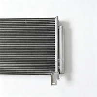 Condenseur de climatisation Nature en aluminium OE 30008342 FLA459 compatible SAIC MG 3 1.3L/1.5L Garantie 1 an 100 % testé pour la tenue des fuites