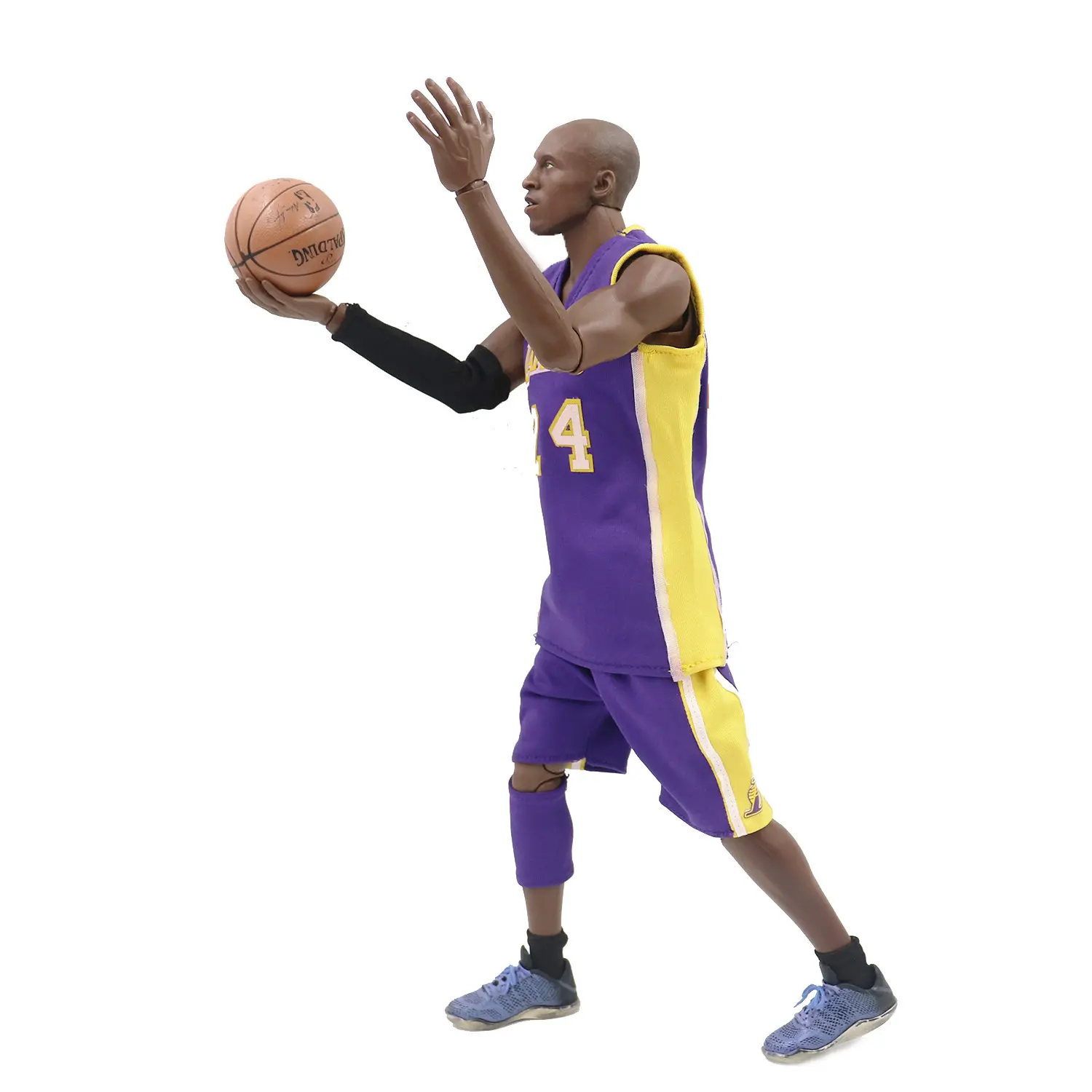 Figura de acción de KOBE, estrella de baloncesto número 24, figura de acción personalizada, oem, fabricación de juguetes para niños