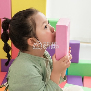 Moetry – blocs <span class=keywords><strong>de</strong></span> <span class=keywords><strong>construction</strong></span> en mousse EVA pour enfants d'âge préscolaire, ensemble <span class=keywords><strong>de</strong></span> briques <span class=keywords><strong>de</strong></span> yoga souples - Product Image 5