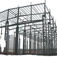 Düşük maliyetli prefabrik çelik yapı hangar depo atölye çelik çerçeve ev prefabrik bina