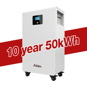 แบตเตอรี่ลิเธียม50kWh แบตเตอรี่51.2V 900Ah บ้านแยก IP65แบตเตอรี่พลังงานแสงอาทิตย์ติดผนังพร้อม BMS - Product Image 1