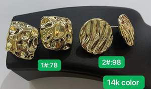 Set 1016 2 <span class=keywords><strong>Orecchini</strong></span> Xuping <span class=keywords><strong>Online</strong></span> Artificiali Stile Africano, <span class=keywords><strong>Orecchini</strong></span> a Cerchio Trendy per Signore - Product Image 5