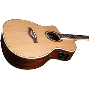 GUITARRAS EKO - NXT A100ce LH Guitarras Naturales con Tapa de Abeto, Fondo y Lados de Caoba, Mástil de Caoba, Diapasón de Rupana Sudamericana - Product Image 4