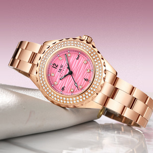 Часы I&W CARNIVAL: Кварцевые, класса люкс, из нержавеющей стали, 30 мм, с указателем даты, для вечеринок, модный браслет, женские - Product Image 2