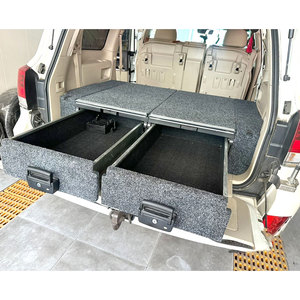 ระบบลิ้นชัก VRD4X4 LC200 พร้อมปีกเสริม คุณภาพสูงสุด ชุดเก็บของในครัวแบบเลื่อนได้ สำหรับรถยนต์แลนด์ครุยเซอร์ 200 LC200 - Product Image 2