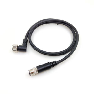 מותאם אישית רתמה חיווט m12 4 סיכה נקבה ישר 90 מעלות ip68 זווית ip68 - Product Image 4