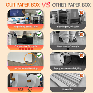 Scatola per Sushi in Carta XP OEM 2026 con Fessura per Bacchette, Ecologica, per Pasti Freddi da Asporto, Confezione Personalizzata in Carta Kraft - Product Image 2