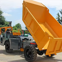 EPA Ce Uk4 Uk8 6 tonnes 8 tonnes 12 tonnes profil bas robuste 4 roues mine souterraine Dumper pour la vente au Pérou