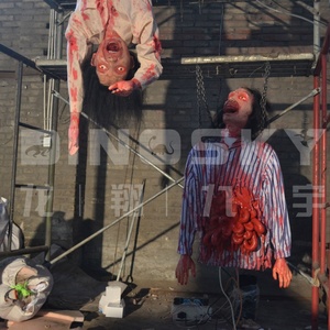 Nouveau Produit Technologique : Modèle <span class=keywords><strong>de</strong></span> Fantôme Pneumatique pour Attraction Effrayante avec Mouvements Personnalisables pour Frissons <span class=keywords><strong>de</strong></span> <span class=keywords><strong>Maison</strong></span> Hantée - Product Image 4