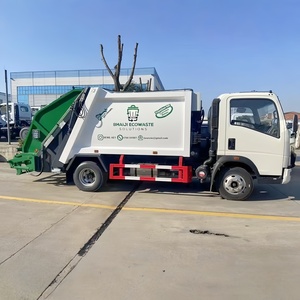 Camion à ordures haute performance Sinotruk Howo 4x2 LHD avec compacteur à ordures et capacité de chargement de 5 tonnes - Product Image 4