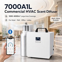Diffuseur d'arômes Koeazy personnalisable, diffuseur de parfum HVAC compatible 7000A1L pour grandes surfaces commerciales