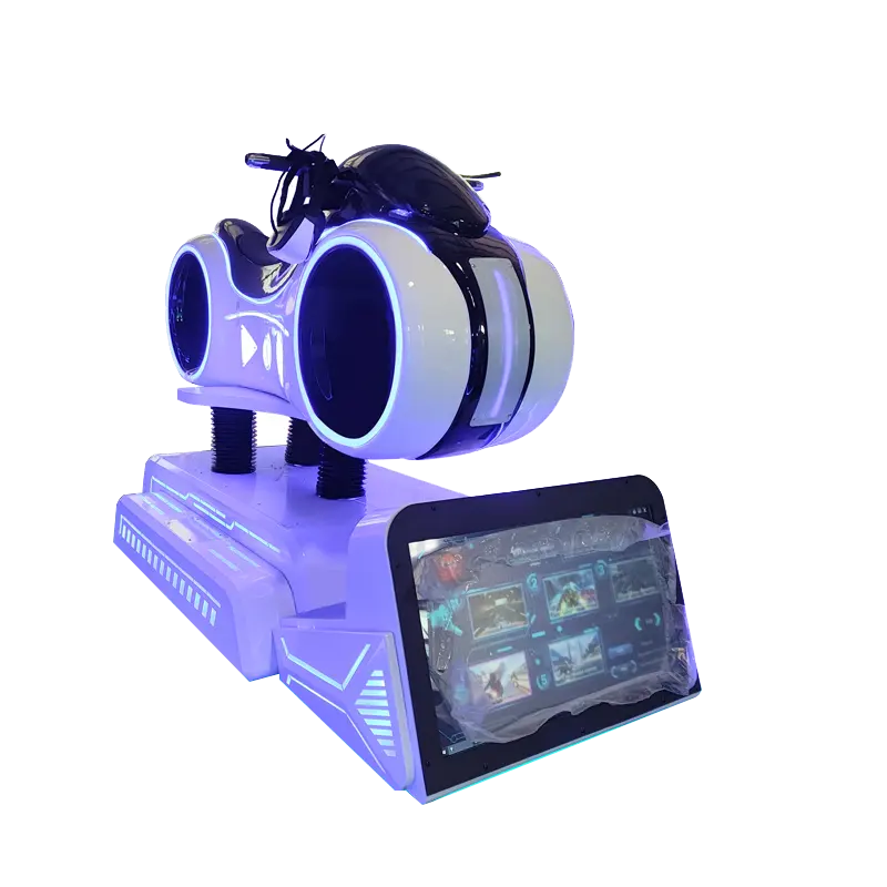Divertida máquina de juego de moto VR de conducción Arcade Simulador de carreras de motos de realidad virtual