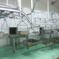 Équipement clé en main pour abattoir de porcs Maisheng, ligne complète de traitement de la viande de porc, machine d'abattage automatique de porcs